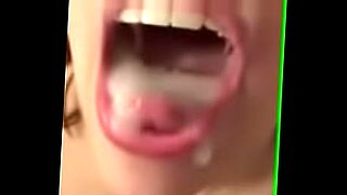 asian nurse giving blowjob for patient cum to mouth on the bed in the hospital