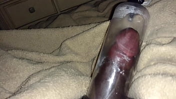 fat and long penis with lit