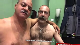 two daddies on webcam