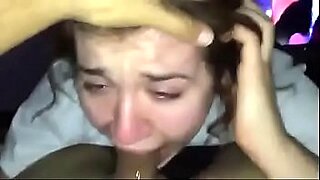 amateur crying and begging him to stop painful anal