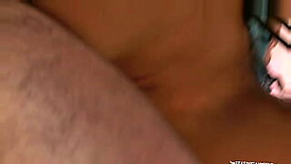 asian girl with huge tits fucked cum to tits on the bed in the room