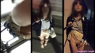 jacket flashing and nude walk in public part 2