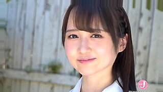 japanese college girl in hot spring onsen