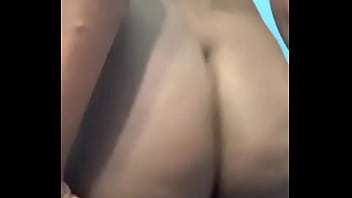 dirty black girl chokes on cock down her throat