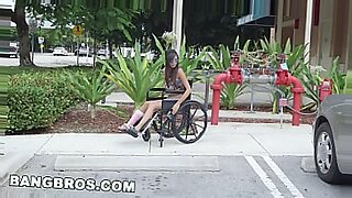handicapped girl in wheelchair