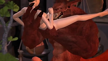 lara croft 3d cgi animation monster sex