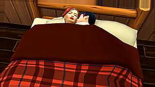 mom and son shiar a bed