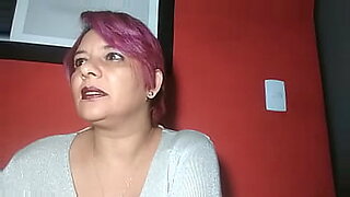 ts shuts up milf neighbor with her cock