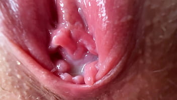 closeup lesbian pussy licking orgasm