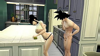 mom sex and son in the kitchen