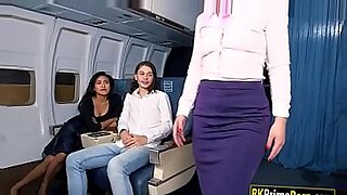 flight attendant gives handjobs part2