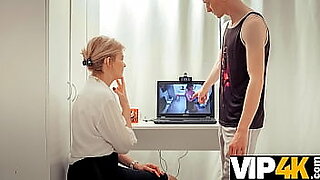 mom and daughter is watching porn and having sex with son