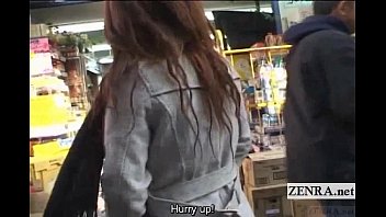 jacket flashing and nude walk in public part 2