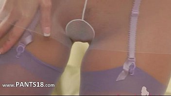 pantyhose encasement and condom in ass 3
