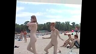 japanese wwife sucks multiple cocks at nude beach