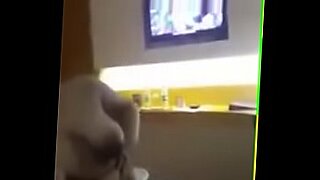 busty schoolgirl in shirt sucking cocks fucked by 2 guys in the hotel room