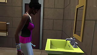 rabe mom gets stuck on the sink so step son fucks