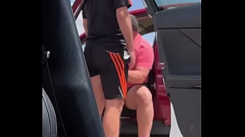 teen forced to fuck in back of van