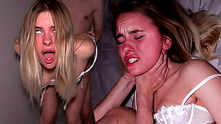 amateur blonde gets her big natural tits fucked porn video