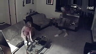 cheating blonde housewife caught on a hidden camera