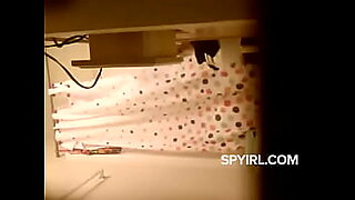 teen caught masturbating on washbasin hidden voyeur spycam