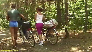 mvk44184teen gets frisky during quad bike ride into woods