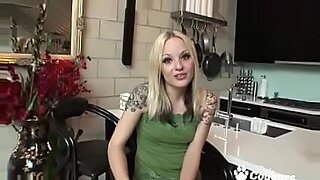 college blonde blowing big cock dressing room